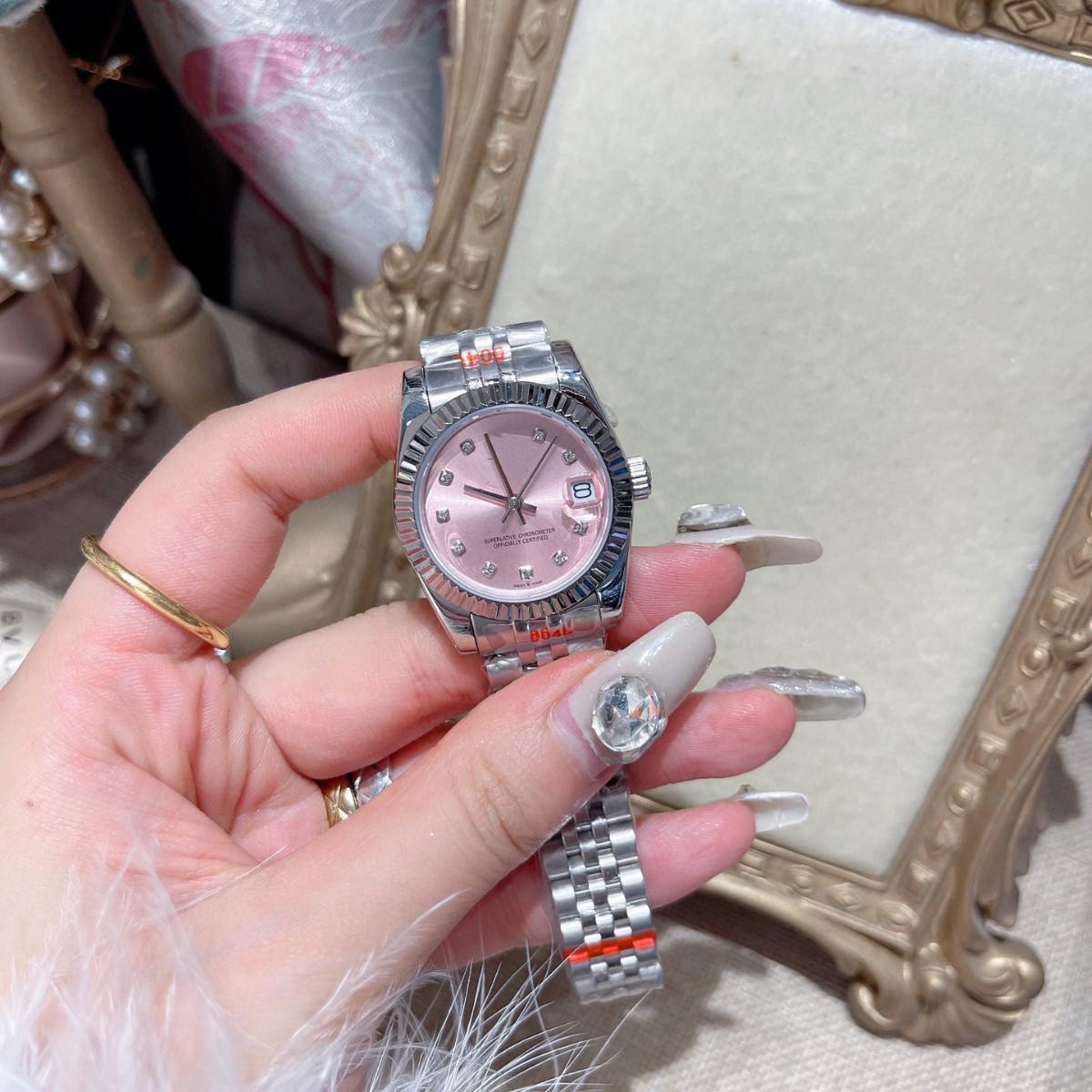 

Daniel Roth Pink Stainless Steel Women s Automatic Mechanical Wristwatch. Women s