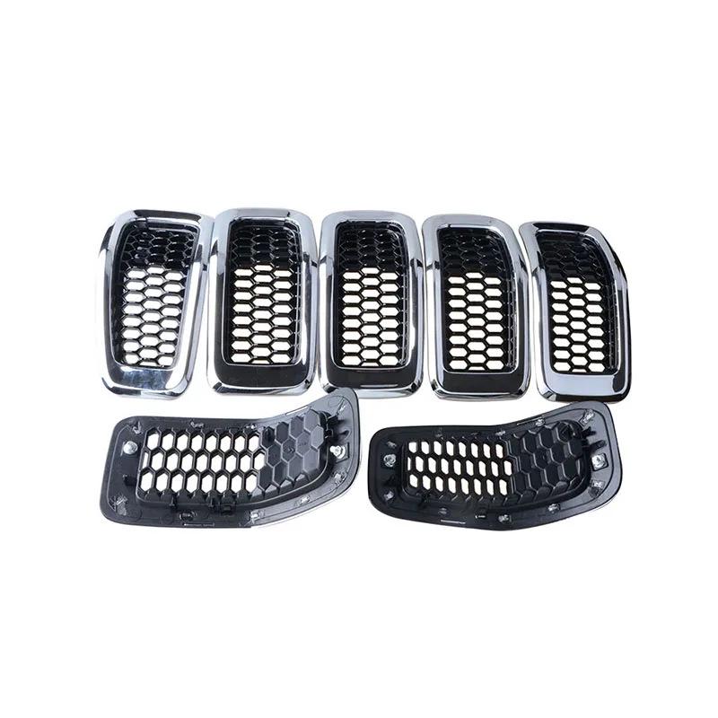 2014-2018 Jeep Cherokee Frontstoßstange Waben-Motorhauben-Kühlergrill-Gitter