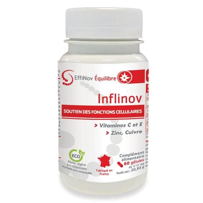 Effinov Nutrition Inflinov Soutien Des Fonctions Cellulaires 60 Gélules - Image 3