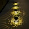 Warm Wall Light Metal Home Garden Night Light New LED Solar Light  Outdoor Lawn Courtyard