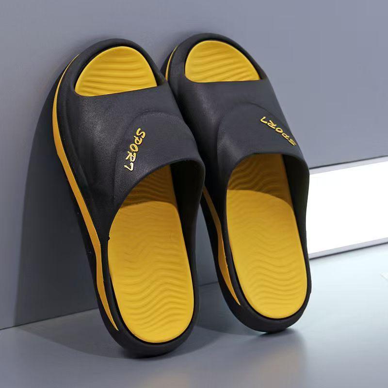 

Slippers men s summer new bathroom non-slip thick bottom home home large size cool slippers men s outdoor wear 40-41