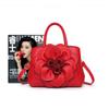 Torba damska 2023 popularna w Europie i Ameryce torba damska PU skórzany kwiat podręczna torba na ramię czerwona torba ślubna dziewczyna