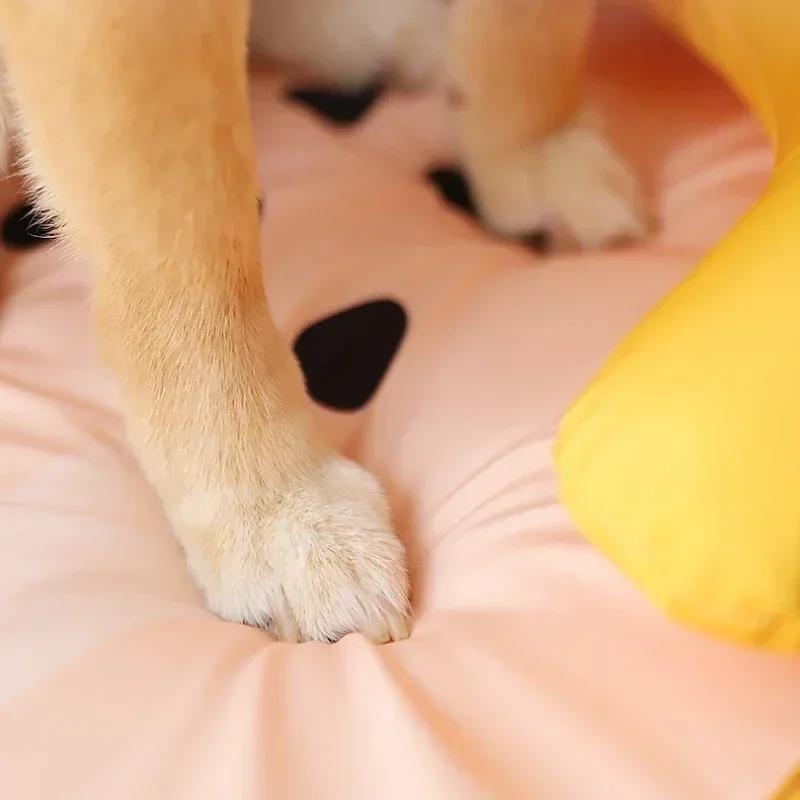 Kühlendes Katzenbett für den Sommer, Kissen, Eiskissen, quadratische Hundeschlafmatte für Welpen, Hunde, Katzen, Haustierzwinger, Top-Qualität, kühl und kalt