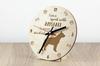 American Staffordshire Terrier, Amstaff - clock with dog, wooden clock with engraving, personalised clock by Art-Dog
