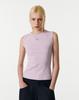 CURRENT Glitter Round Neck Sleeveless Top [Pink]