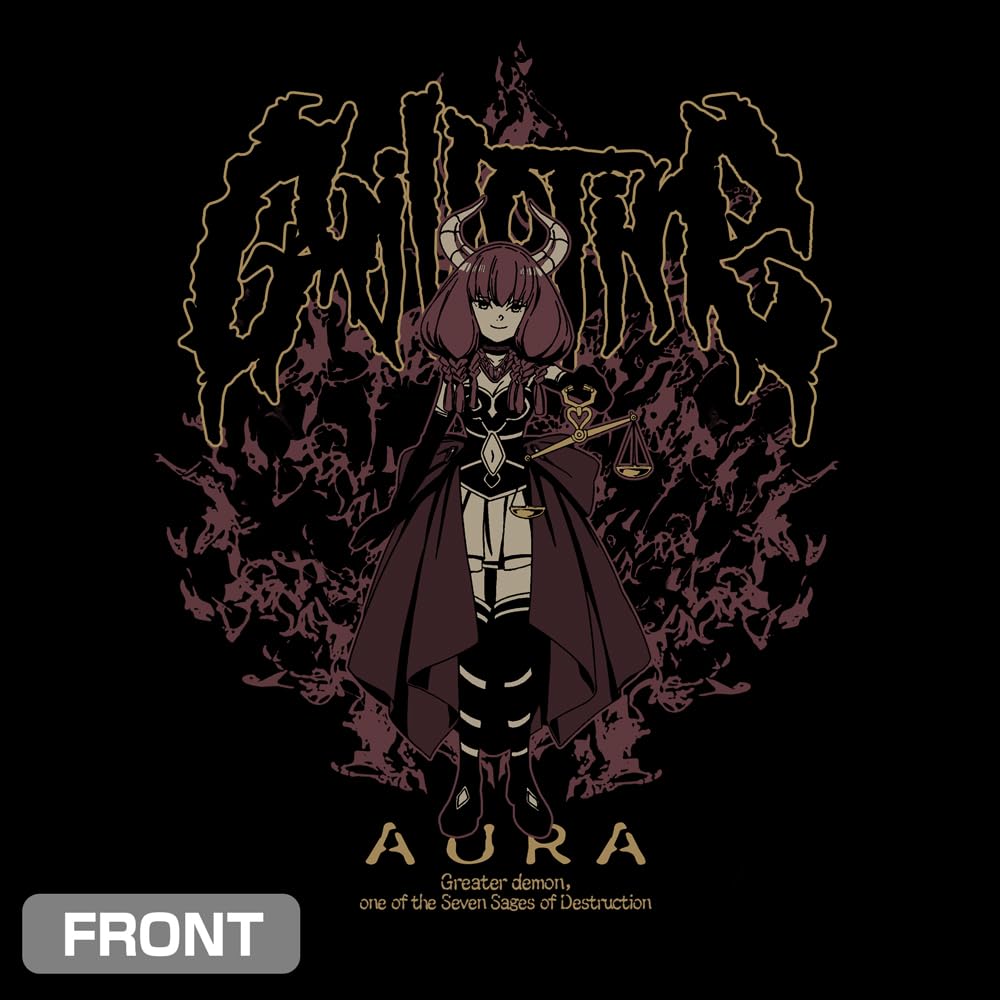 COSPA Sou-sou no Friren Aura T-Shirt Size M Black