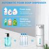 Automatic Soap Dispenser – 13.4oz Non-contact Foam Soap Dispenser, USB Rechargeable Disinfectant Dispenser, Wall Mounted Electric Sensor