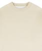 GRAVER [Unisex] Multi Tape Flower Smile Drawing Sweatshirt_Cream