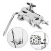 Drum Clamp Adjustable Extension Clip L Rod Mount Clamp Adjustable Cowbell MountIng Bracket Clamp Drum Parts Durable