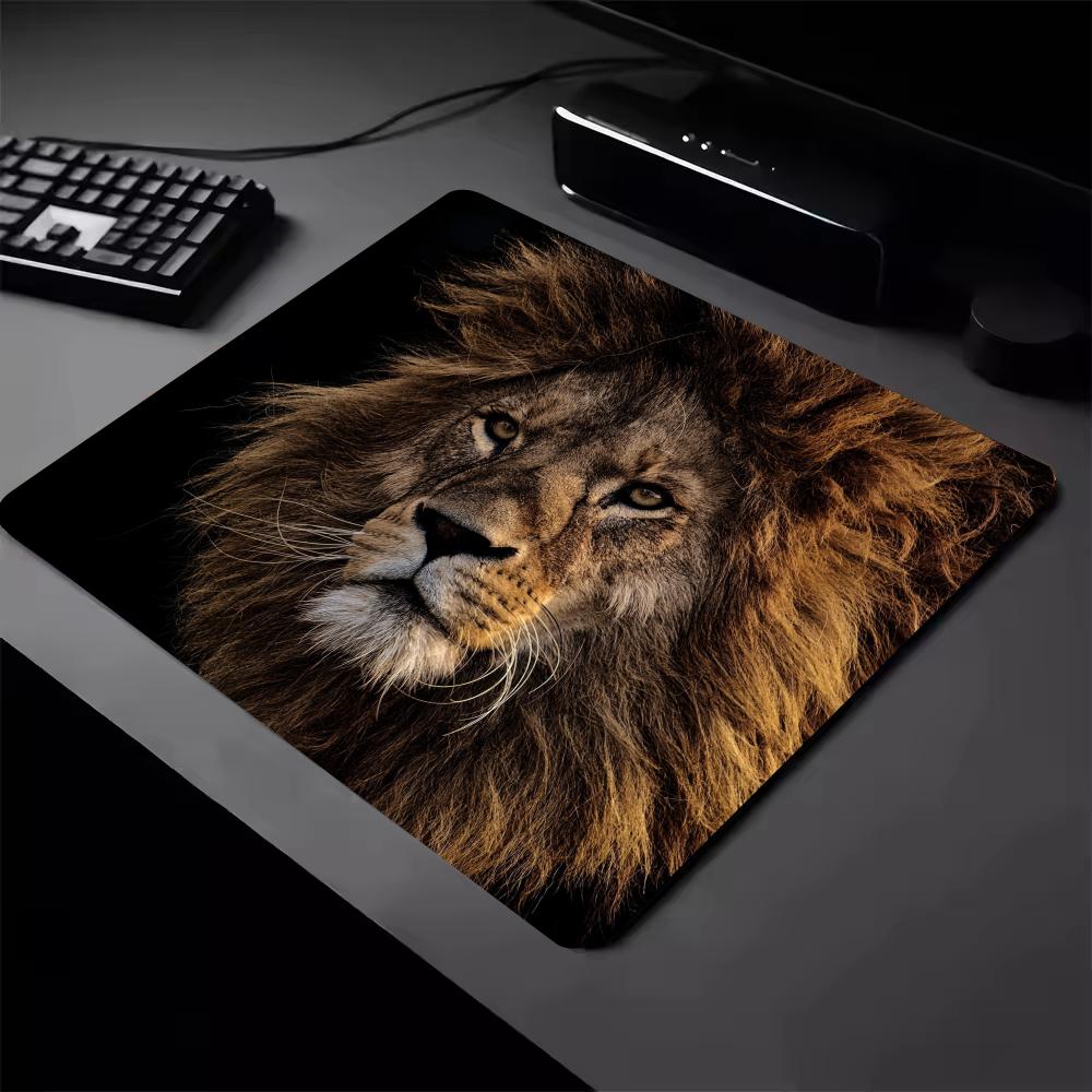 Mouse Pad New Computer Small size Mousepads Cartoon Natural Rubber Non-Slip Gamer Desk Mats 18*22 Lion Home Carpet Mouse Mat