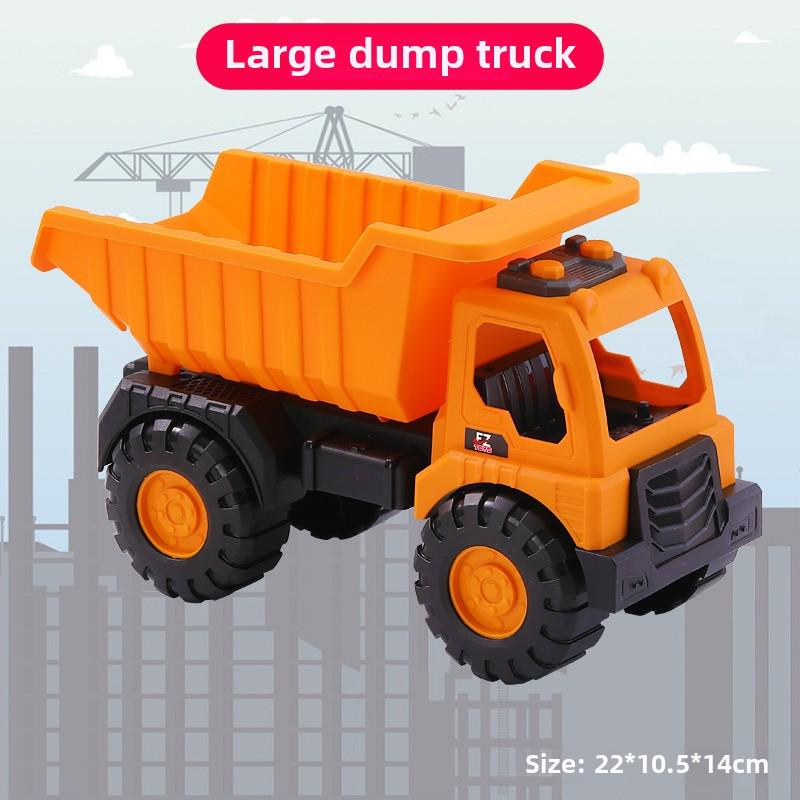 Strandspielzeug-Set für Kinder: Sandwerkzeuge, Sanduhr, Spielzeugauto und Eimer