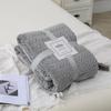 Cozy Baby Fleece Flannel Nap Blanket - Thick Solid Color Throw for Sofa or Gift