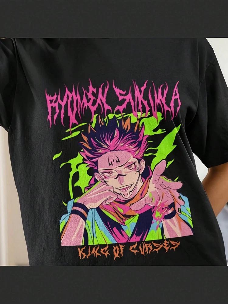 Anime Sukuna T Shirt Unisex S