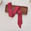 Foulard da Donna in Raso di Seta Stretto Foulard da Collo Sciarpe da Collo Stampate Sciarpa Lunga Sottile in Seta Fascia per Capelli Testa Collo Nastri per Borsa Fasce per Capelli