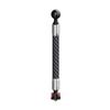 Carbon Fiber 17mm Ball Head To 1/4 Screw Adapter For Camera Mount Tripods Bracket And Motorcycle Phone Holder