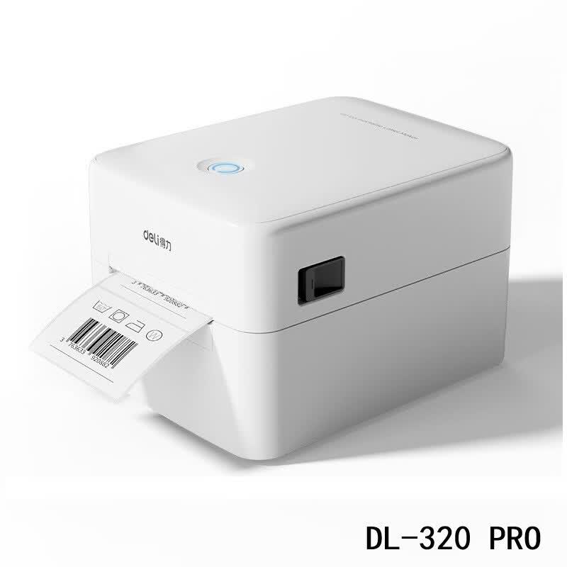 Deli DL-320 PRO Thermal Label Printer CN plug (adapter included)