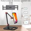 360 Rotation Retractable Lazy Height Adjustable Metallic Foldable Desktop Mobile Phone Holder Stand for Bulk Business Supplies