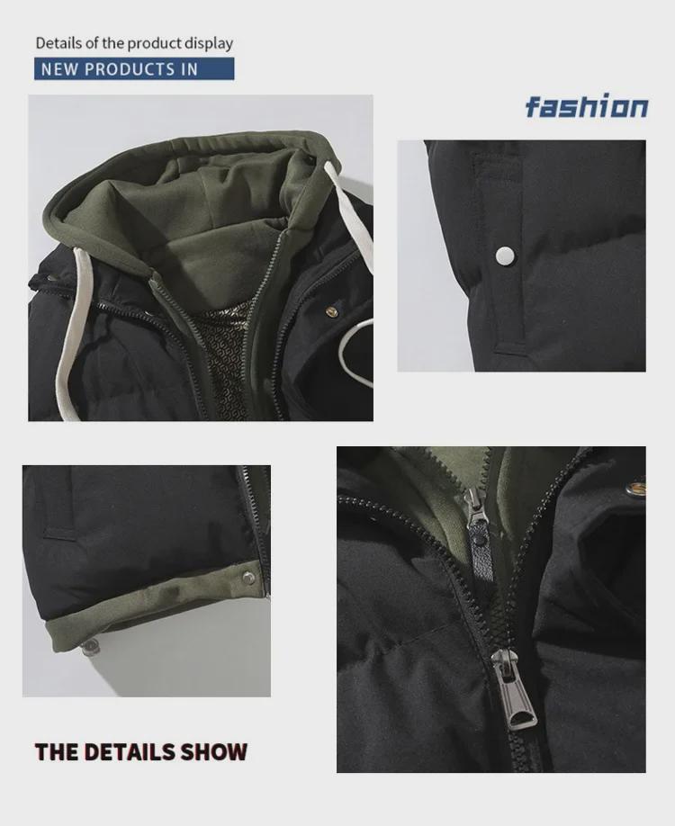 Men's Winter Casual Thick Cotton Vest - Warm, Trendy, and Handsome Waistcoat