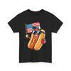 Fourth of July Hotdog American Flag Independence Day Patriotic Shirt