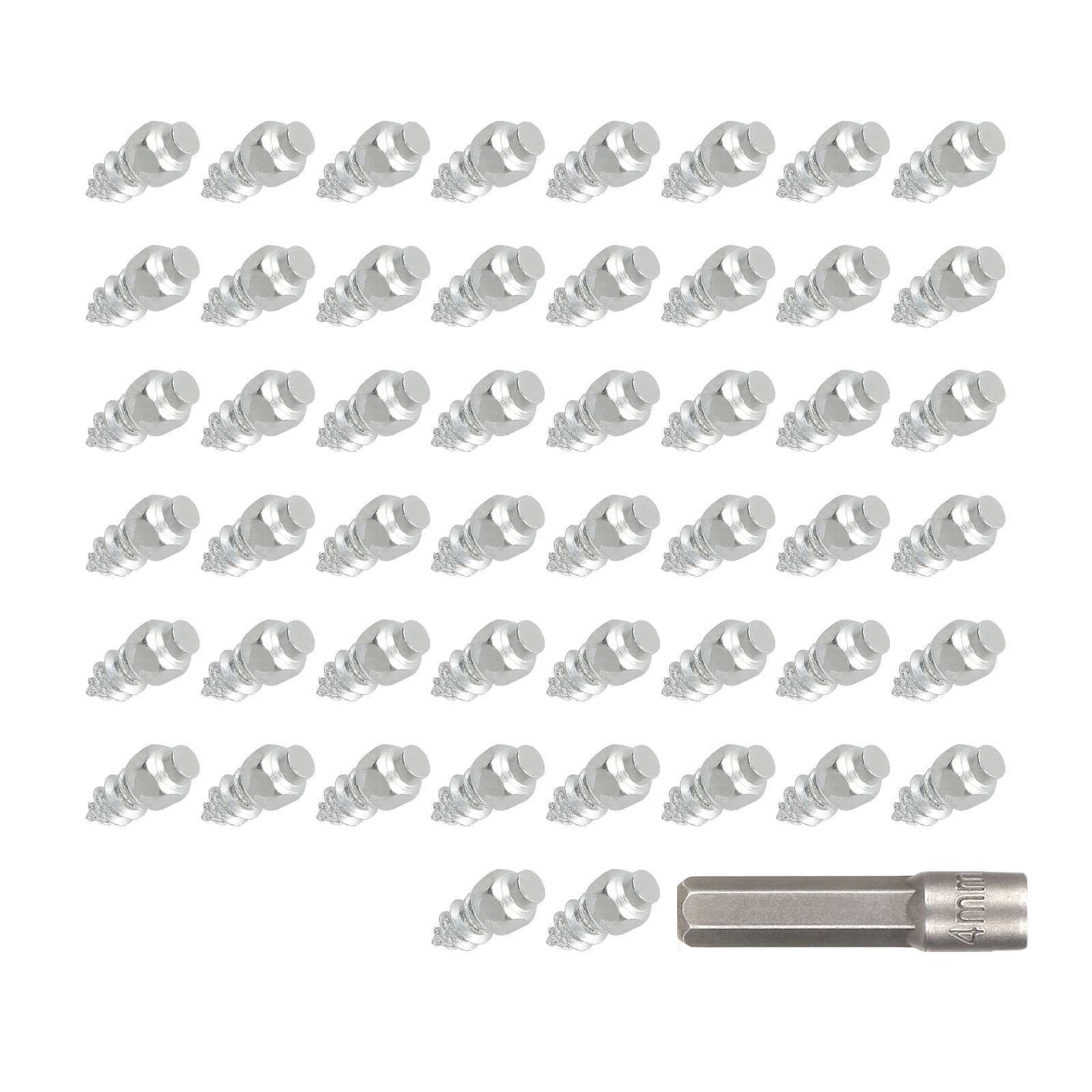 

Screws Tire Studs Wheel Tyre Snow Studs Snow Tire Spikes Screw in Tire Studs Car Truck Bicycles Motorcycle Accessories 6