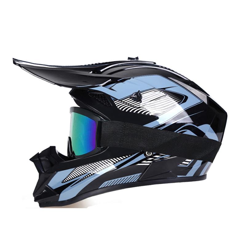 VGV Motocross Safety Helmet Unisex DOT ABS Certified for Men Women Bicycle Downhill ATV Motorcycle Head Protection All Seasons