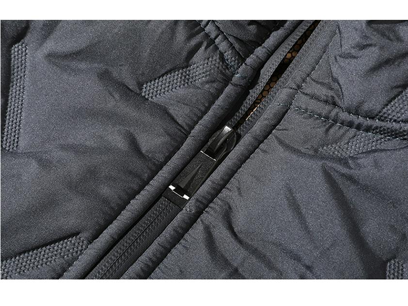 Men's Lambswool Winter Hooded Jacket and Cotton Pants Set - Plus Velvet, Thick, and Large Size.
