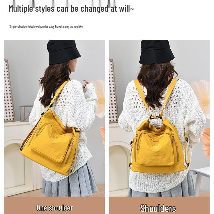 2025 Japan & South Korea Fashion Women's Large Capacity Crossbody Shoulder Bag & Casual College Backpack