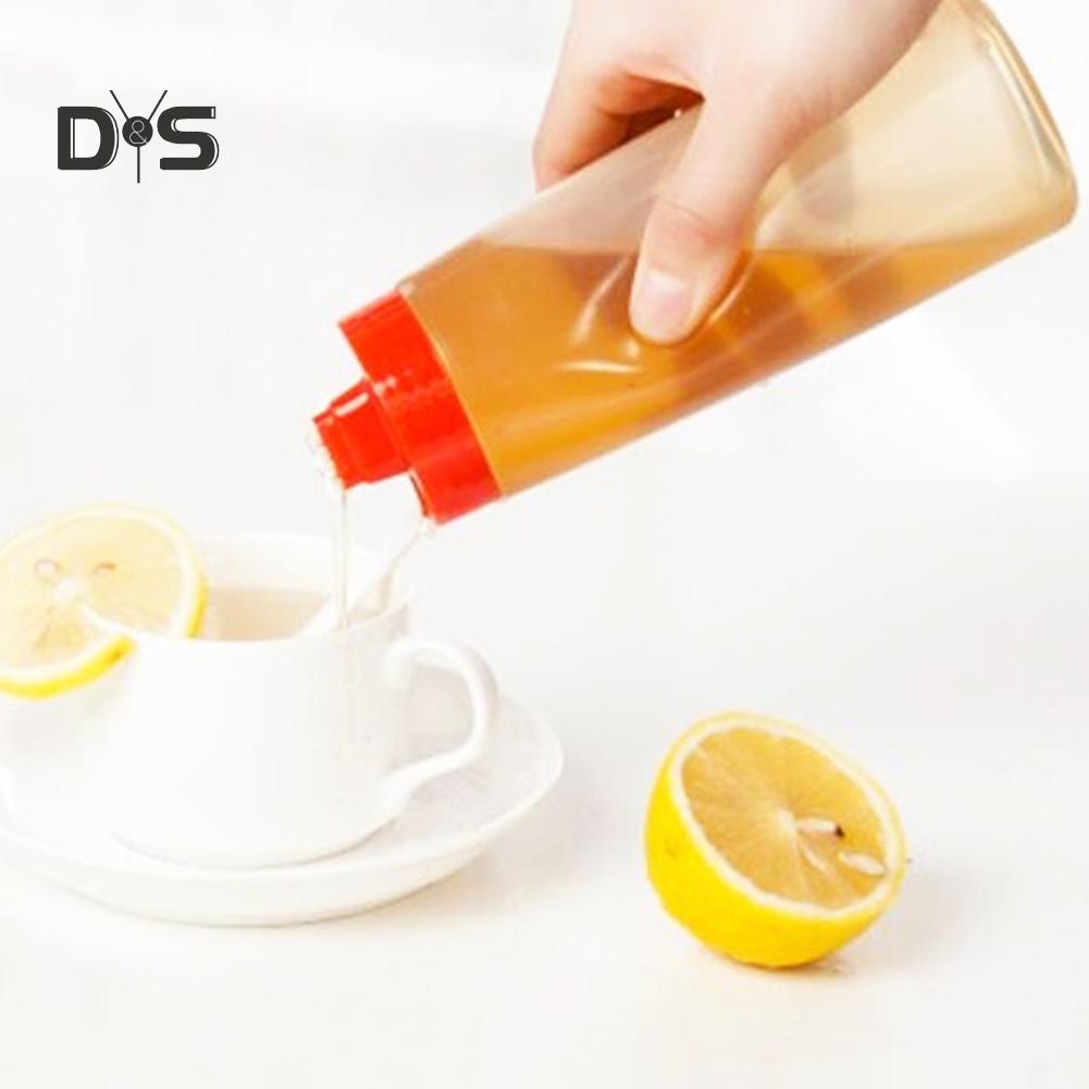 4-otworowe wyciskanie przyprawy słoik do przechowywania sosu olejowego narzędzie kuchenne do gotowania