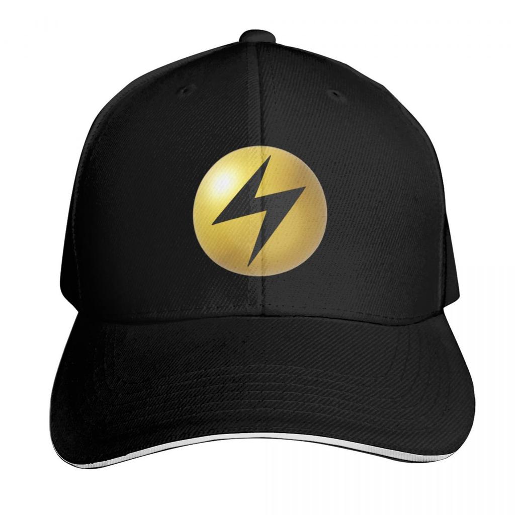 D Lightning Energy Baseball Cap Funny Hats Rugby Big Size Hat Sunhat Sun Hats For Women Unisexs
