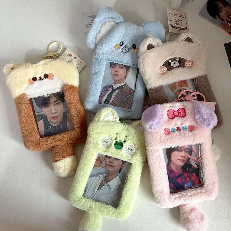 Cartoon Photocard Holder Binder Album Photocards Binder Cards Collect Book Binding Machine Photo Card Case Kpop Photo Albums