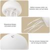 Gradient Intelligent Voice-Controlled Jellyfish Light Smart Touch Foot Bedroom Atmosphere Light Type-C Charging