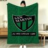 San Martin Print Flannel Blanket High Quality Warm Comfortable Cover for All Seasons Perfect for Gifts Home Decor