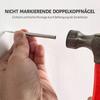 Double-Headed Non-Marking Nails Thread Invisible Metal Screw Fasteners Skirting Boards Nails No Trace Fixator with Sleeve Tools