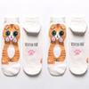 Animal Cotton Socks Women Autumn Winter Cute Cartoon Cat Dog Parttern Mid Tube Sock Kawaii Female Girl Funny Floor Sleep Socks
