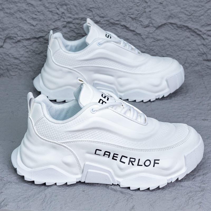 Fashion High-quality Mens Shoes for Teenagers New Inner Height Men Sneakers Anti Slip Wear-resistant Platform Sneakers Zapatillas Hombre
