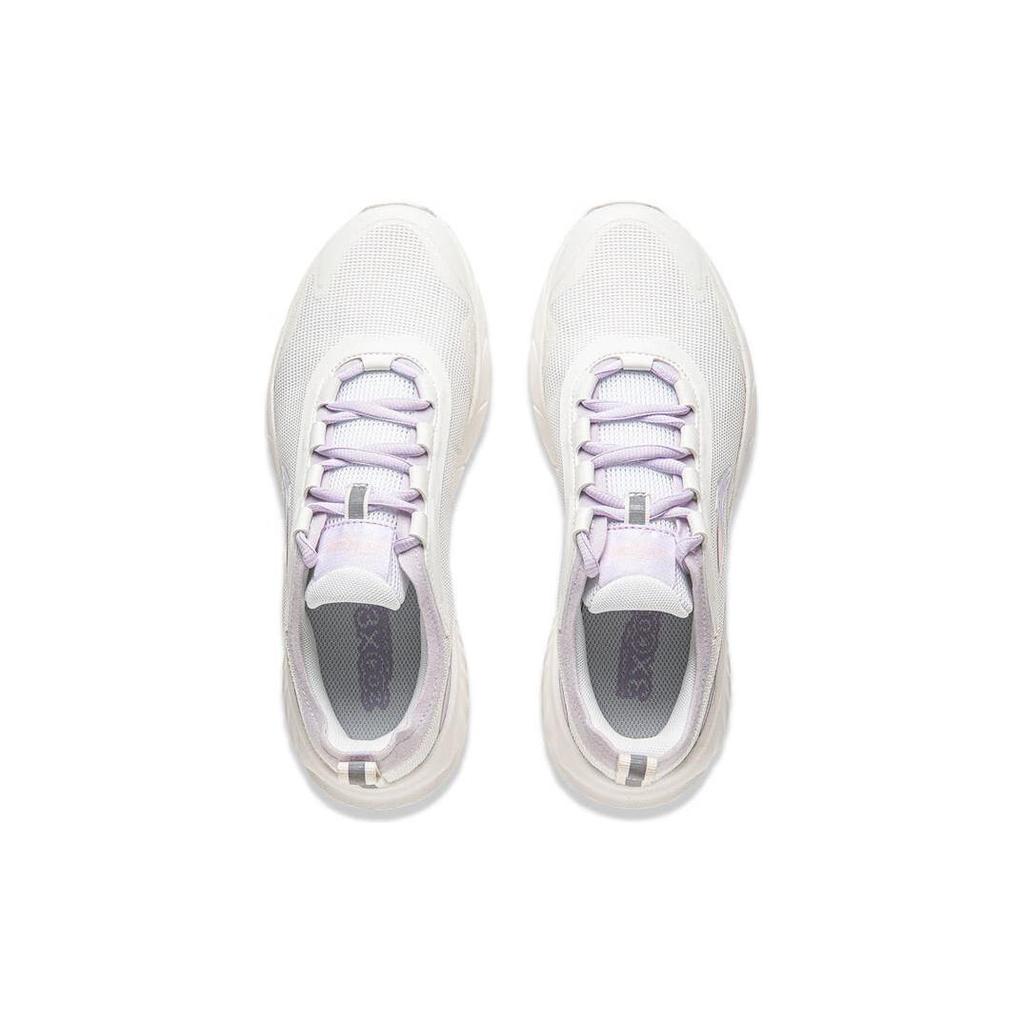 Li Ning Easy Fit Fle Low top Casual Running Shoes Women's White Purple ARSU030-4