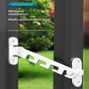 1Pc Adjustable Window Stopper Lock Limiter Latch Wind Brace Stay Position Stopper Casement Window Sash Blocking Lock