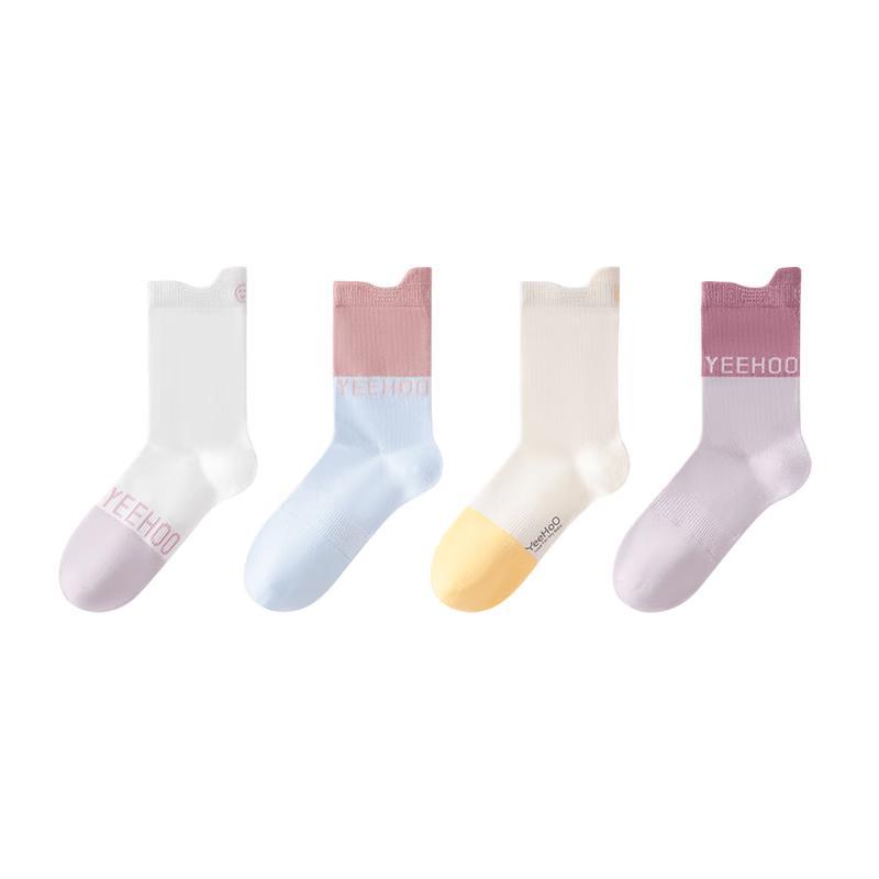 

YEEHOO Children s 7A Antibacterial Mid-Calf Socks F