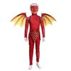 Halloween Neues Kinder-Dinosaurier-Flügel-Cosplay-Outfit Party Coole Dinosaurier-Maske Flügel Zweiteiliges Set