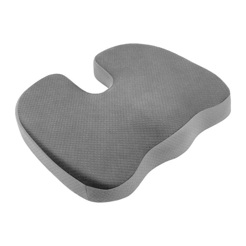 Memory Foam Office Seat Cushion Back Support Hip Comfort Long Sitting Relief 40x40x8cm Pure Color