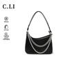 C.LI Dam Lätt Lyx Läder Axelväska