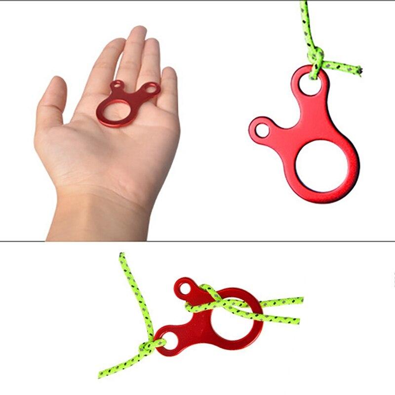 Outdoor Carabiner Outdoor Rope Tool Snail Wind Rope Buckle Slip