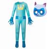 Anime Character Cosplay Superkitties Jumpsuit, Halloween Costumes Stage Performance Costumes, Super Cats