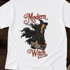 Modern Witch Shirt, Vintage Witch Tee, Funny Witch Shirt, Witchcore Clothing, Modern Women, Gift For Her, Halloween T Shirt