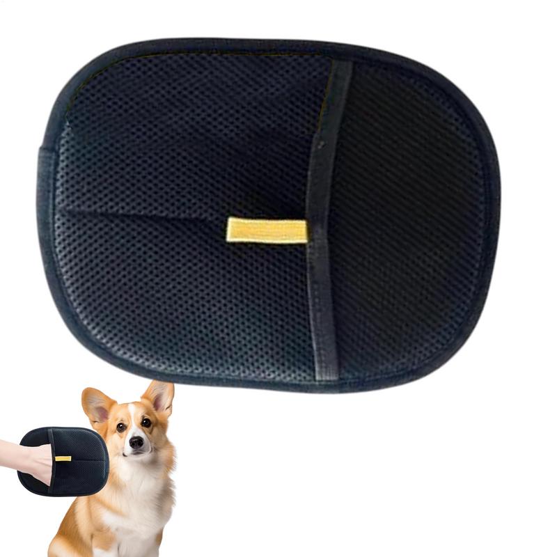 Grooming Gloves for Dogs Gentle Pet Hair Static Remover Gloves Gentle Pet Gloves Grooming for Dogs and Cats Double-Sided CN