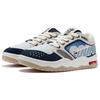 Li Ning CF Su The One Classic Non-Slip Wear-Resistant Low-Top Skate Shoes Men Sneakers White Blue AGCR349-2