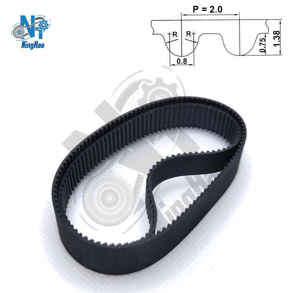 2GT Belt GT2 Timing Belt Width 6mm 10mm 15mm Closed Loop Rubber Perimeter 1424mm~1610mm 2MGT Synchronous Belt 3D Printer Parts