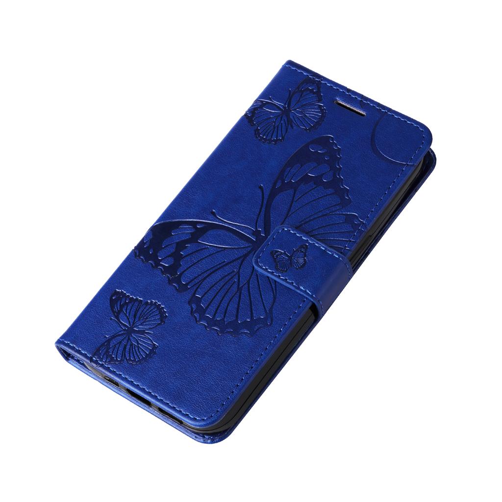 For Xiaomi Redmi A3 4G/Poco C61 4G Wallet Case Floral Butterfly Imprinted Leather Phone Cover Stand