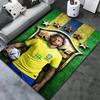 Neymar Jr Carpet Rug for Living Room Bedroom Home Sofa Decoration,Kids play Non-slip Floor Mat