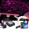 16W Split Starlight Headliner Kit, Fiber Optic RGBW Star Lights for Car Roof Ceiling with 1/2/4 Light Heads, APP/Remote Control, Static 10 Colors